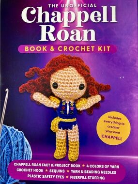 Chappell Roan Book & Crochet Kit - NIB